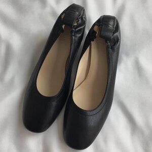 NWOB Everlane The Italian Nappa Leather Day Heel in Black, Size 7